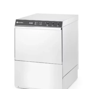 Zmywarka 50x50 Doppio, HENDI, z dozownikiem detergentu i pompą spustową, 400V/4900W